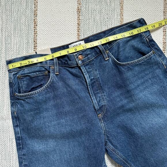 Agolde Parker Long Low Slung Vintage Straight High Rise Slouchy Jeans Women’s 31 - Picture 4 of 10
